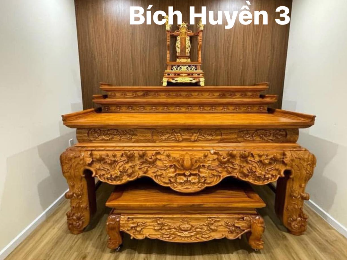 Hướng Dẫn Chọn Bàn Thờ Có Cấp Và Cách Bài Trí Chuẩn Phong Thủy